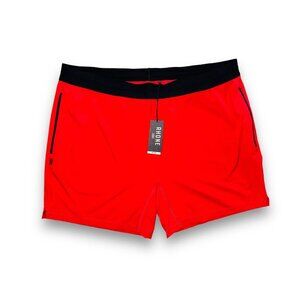 A1 Rhone Mako Tech Shorts Red Unlined Mens XXL 2XL New NWT Workout Running 7"